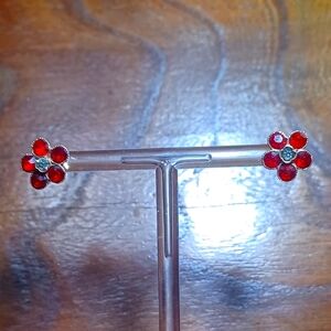 Edwardian Cluster 14k Earrings